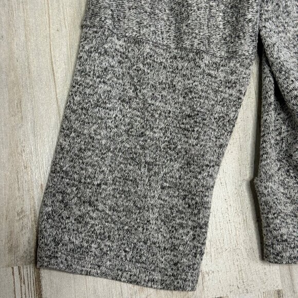 Wantable Heathered Grey Open Front Dolman 3/4 Sleeve Cardigan Sweater Size 2X - Picture 4 of 9